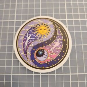 10/$10 Sticker Celestial Moon
